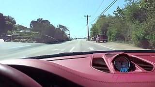 Summer Vixen - Ov With Beach Babe Fingering Her Pussy And Making Herself Cream In The Car