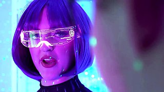 Slutty Neon Fembots Hidden Oral Features
