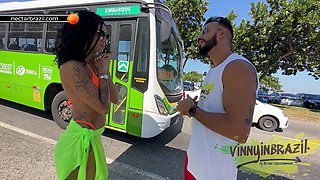 After Picking Up The Actress On The Street The Brazil, He Took Her To His Guest room To Have A Fine Pummel - Mih Ninfetinha