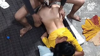 Hot Indian Girl Reya Baba Ji Spitting Wrestling Bisexual Sexy Action