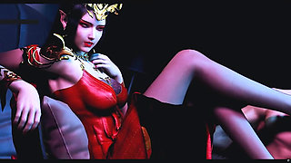 Goddess of the Pixel Realm: Curves Unchained - 3D Animation Hentai