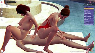 ANIME 3D TWO BIG TITS: Amateur, Babe  Hentai Porn