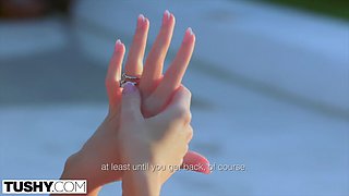 Rich Wife Can't Wait For Husband To Have Her Ass Banged