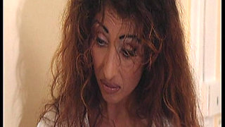 Brunette German MILF Housewife Gets Anal and Railed in