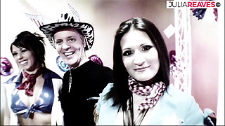 Hot girls ride huge cocks hard to a cumshot