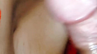 Indian Wife Sucks Cock and Expels Cum