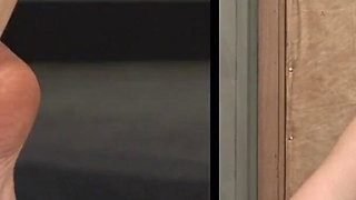 Leya's ticklish adventures, foot tickling, upper body tickling and foot licking