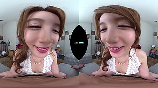 Nipponese horny bimbo VR amazing clip