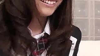 Asian Skinny College Teen Filmed at Casting for the First Time