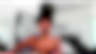 Petite ebony teen on first time casting