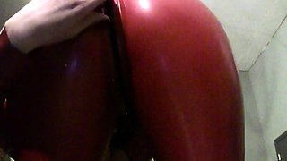 Latex Catsuit Assworship