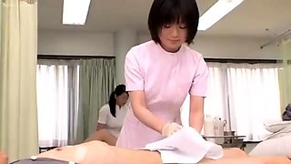 Japanese amateur MILF sucking on dick