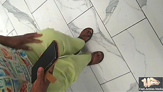 Nurse Jasmine Doe's Afterwork Hot Stinky Feet N Nude Long Toenails