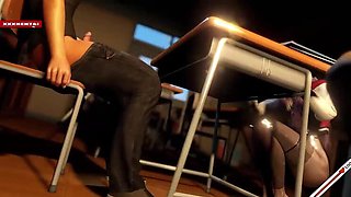 Hot 3D Hentai Dream Girl - Cumshot on Asian Teen Animation