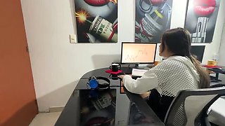 Pregnant Stepsister Stressed Work Massage Turns Horny - Julianaburning Hard Cock Anal Fuck