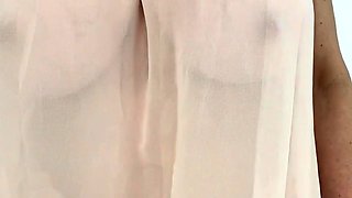 Great Big Boobs On Masturbating Redhead
