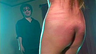 Whipping &amp; Spanking a Thin Japanese OL