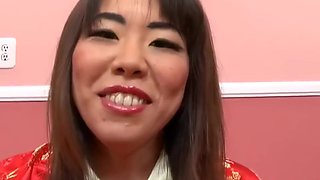 Asian Hottie Takes A Big Load After Hard Pussy Fuck