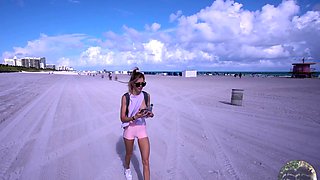 Beautiful blonde babe franziska facella solo masturbation