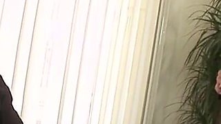 Luxury secretary spreads her legs for big cock boss