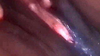 Rubbing My Clit Closeup Power Squirt