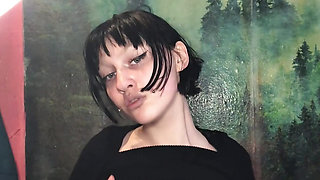 A Girl Tries Out for the Role of a Secretary, with a Deep Throat and a Narrow Pussy