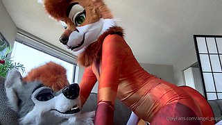 Nice amateur ass in black and white panties