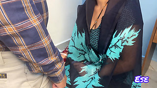 Maid's Pussy Fucked While She Was Doing Housework