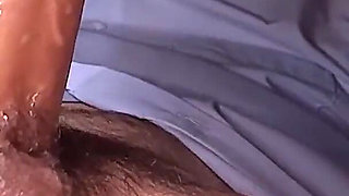 Shocked Schoolgirl Swallows Cum From Her New Stepdad's Throbbing Cock.