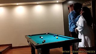 Busty Latina Teen Gives Best Friend Intense Butt Massage After Pool Game - Hardcore Sex & Squirts