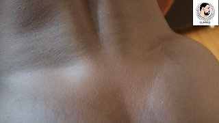 Muscle Fit Dark Chocolate Brazilian Atriz Fernanda Chocolatte Gets BBC Filmed by Rubens Badaro