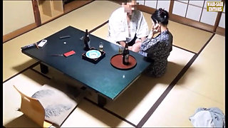 After Hours Seduction of a Hot Spring Attendant Captured in a Private Room Session -scene.1