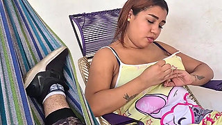 The Cleaning Girl Is Ready to Suck Cock and Show off Her Big Tits Full of Milk