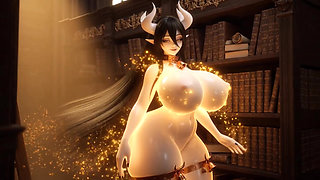 Albedo Forbidden Library - Midnight Tit Play & Sensual Self Touch Episode 4