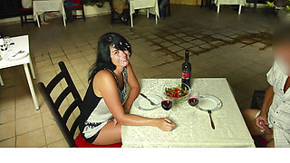 Public Extreme! Hot Licking and Fucking Orgy in a Restaurant