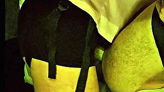 Femdom Wife Pegging Husband with Big Dildo and Very Deep