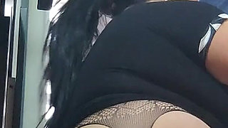 Flirty and Big-ass Stepmom, Only Fans in Slow Motion, in the Kitchen