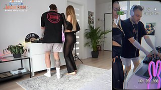 Bunny's Blonde Heat Ignites in Wild Rave Intimate Passion