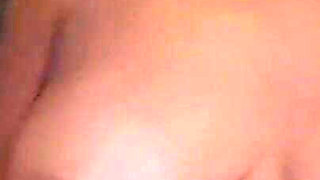 Busty MILF Covered in Cum