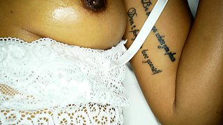 Rimjob from sexy Asian amateur housewife