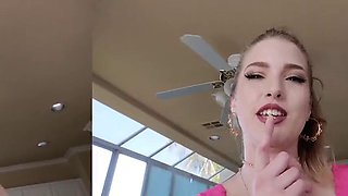 Curious Blonde Babe Gets Her Pussy Fucked Good