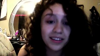 Hottest brunette solo webcam masturbation 2