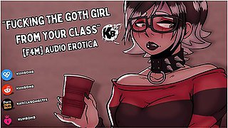 [f4m] The Goth Girl From School Finally Lets You Fuck Her