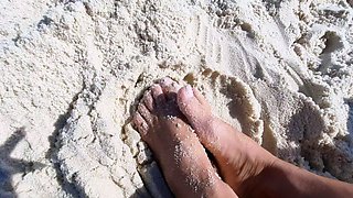 Black Amateur Explore Hot Foot Fetish