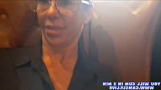 Glamour horny wife POV sex filthy scene