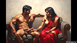 Naught indian aunty fucking with her daughter's ex boyfriend