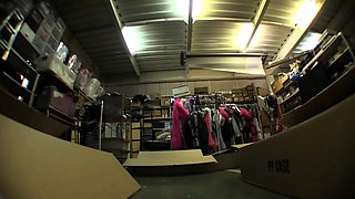 Mature upskirt amateur shows her pantys and asshole