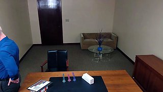 Kinky mom throats the principal by his desk