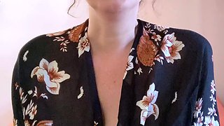 Big boobs milf masturbates with her dildo