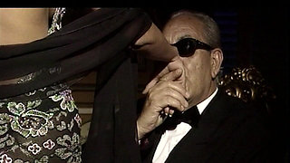 Tears Streaming Blonde Gets Pussy Devoured in Steamy Threesome